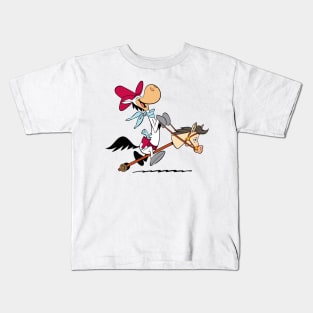 Horsey ride Kids T-Shirt